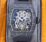 Swiss Quality Richard Mille RM17-01 Manual Winding Watches Black Carbon